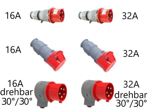 Cee 16a 32a 400v - 400v, ip44