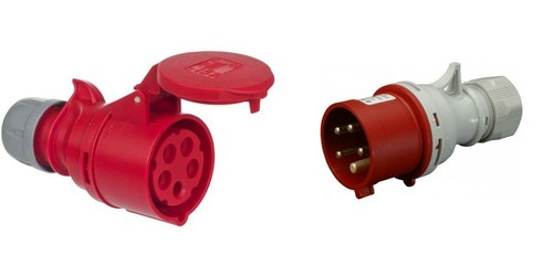 Cee stecker mit ohne - cee,